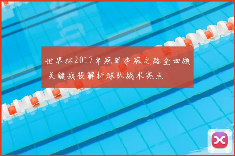 世界杯2017年冠军夺冠之路全回顾 关键战役解析球队战术亮点